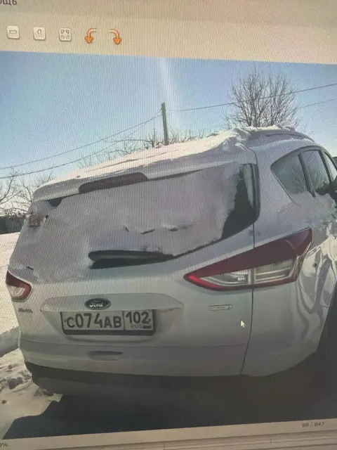 Автомобиль Ford Kuga, 2014 г.в., г/н С074АВ102, идентификационный номер (VINZ6FAXXESMAER26184),