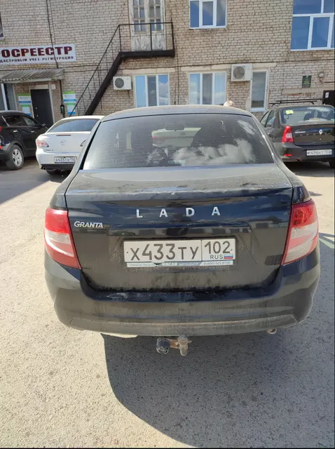 Лада 219010 Гранта 2019 г .в., гос.рег.зн. Х 433 ТУ 102, VIN XTA219010K0635025