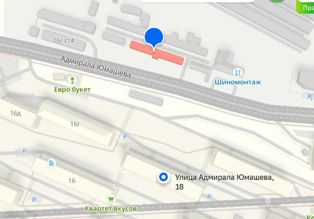 Нежилое здание (гаражи), пл. 386,2 кв.м., кад.№ 25:28:010034:72, адрес: Приморский край, г. Владивосток, в районе здания ул. Адмирала Юмашева, д. 18, соб-к ООО "Нева" ИНН 2543132652