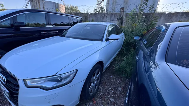 АМТС AUDI А6, 2013 г.в., г/н Е777ОК21, VIN WAUZZZ4G0EN010995, белого цвета