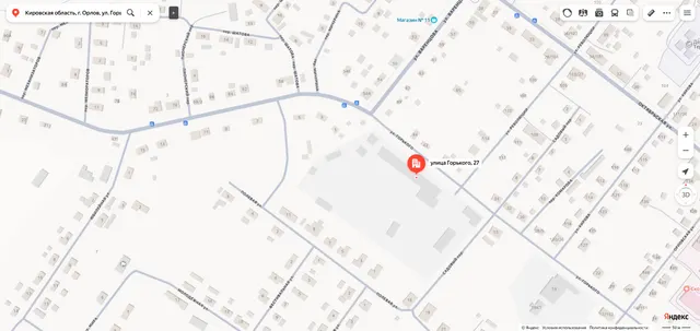 Земельный участок площадью 20 384 кв. м., кад. 43:25:310149:150; нежилое здание (здание швейного цеха) площадью 374,5 кв. м., кад. номер 43:25:310149:104; нежилое здание (склад) площадью 338,7 кв. м., кад. номер 43:25:310149:77; нежилое здание (здание гаража) площадью 596 кв. м., кад. номер 43:25:310149:132; нежилое здание (здание мебельного цеха с котельной) площадью 2 898,9 кв. м., кад. номер 43:25:310149:131, местонахождение: Кировская область, г. Орлов, ул. Горького, д. 27