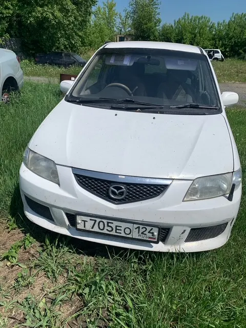 Легковой автомобиль универсал MAZDA Premacy, 2002г.в., г/н T705EO124, VIN отсутствует, номер кузова СР8W 310167, номер двигателя 781477, цвет белый. Начальная цена продажи 127 500 руб. Задаток 19150 руб.