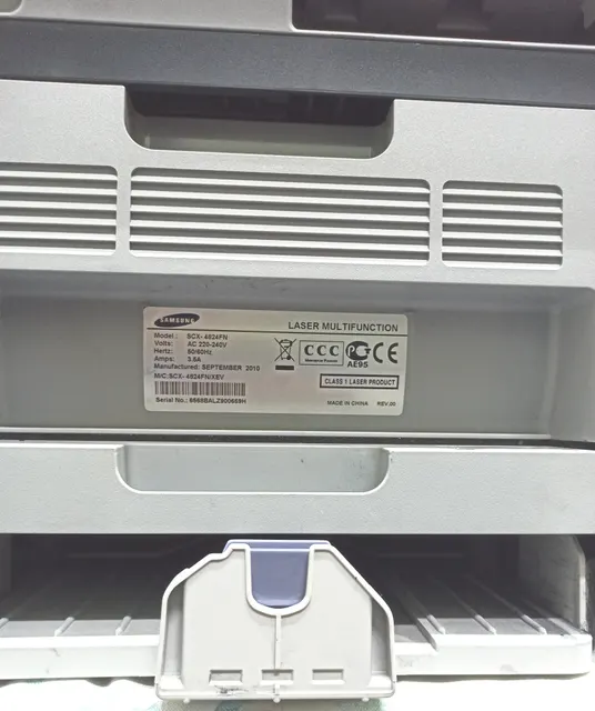 Факс  Samsung SCX-4824FN(А4,24 стр/мин,лазерное МФУ)