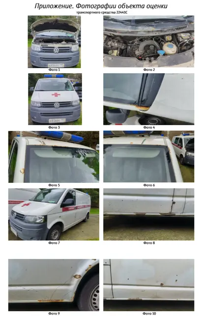 Автомобиль скорой медицинской помощи 22441С (Фольксваген Транспортер)