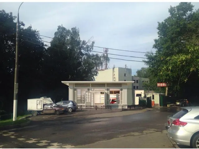 Нестационарный торговый объект "Павильон" по адресу: г. Москва, Варшавское шоссе, вл. 154Г, специализация «Продовольственные товары», общей площадью 56,5 кв. м