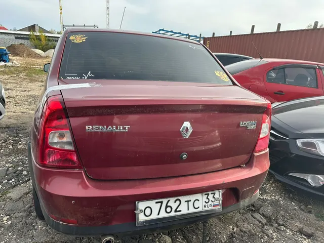 Автомобиль Рено Логан, 2011 г.в., г/н О762ТС33, VIN X7LLSRB1HBH447250 (Реализация по прямому назначению).