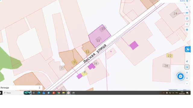Нежилое здание (баня), кадастровый номер 39:07:050302:27, с земельным участком, кадастровый номер 39:07:050302:312, расположенные по адресу: Калининградская обл., Неманский район,  п. Лесное, ул. Лесная, д.13