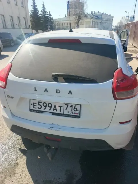 LADA XRAY, 2019 г.в., г/н Е599АТ716, VIN: XTAGAB110K1212450.