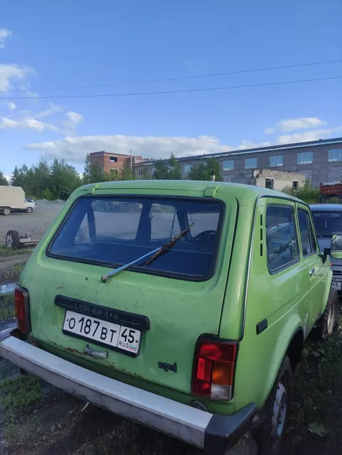45-002831-1 Автомобиль ВАЗ 21213, г/н О187ВТ45,цвет оливковый. Автомобиль без бампера, без аккумулятора, Двигатель заклинивший, без переднего моста. В нерабочем состоянии