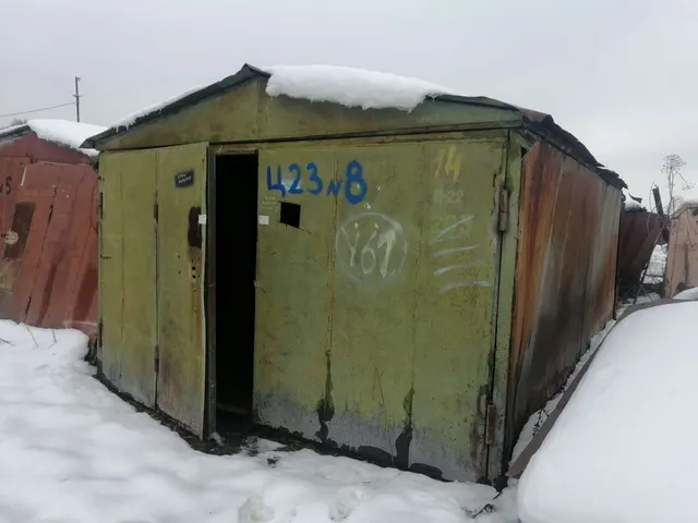 Металлический гараж
