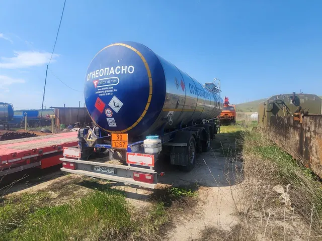 Полуприцеп цистерна СЕСПЕЛЬ SF4B, 2020 г/в, г/н ВР246063, цвет серый, VIN: X8ASF4B32L0000366