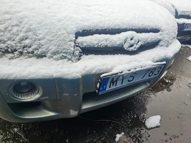 Автомобиль HYNDAI TUCSON 2008 года выпуска, VIN: KMHJN81BP6U501205, регистрационный номер в Литовской Республике MYS 783.