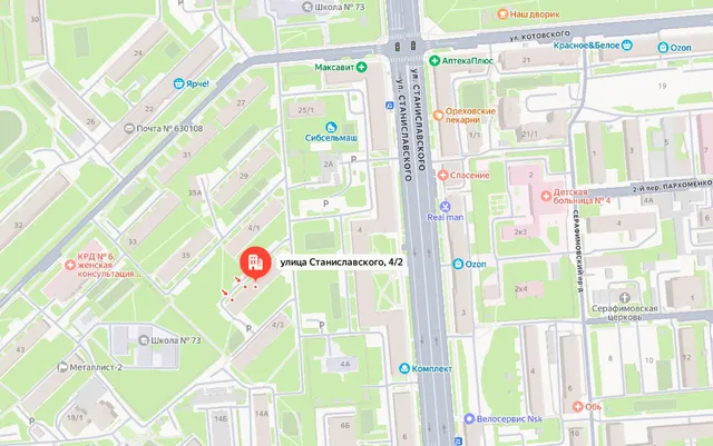 Нежилое помещение площадью 70,7 кв. м, кадастровый номер 54:35:064150:2288. Местонахождение: Новосибирская обл., г. Новосибирск, ул. Станиславского, д. 4/2. (арест)