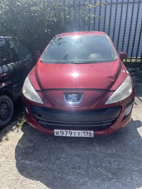 Автомобиль Пежо 308 г.н. К 979 ТТ 196, 2011 г. в., VIN Z8T4C5FS9BM004274