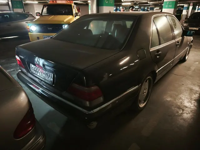 АМТС МЕРСЕДЕС-БЕНЦ S500L, 1997г.в., г/н В444ХС177, цвет синий, VIN WDB1400511А369881