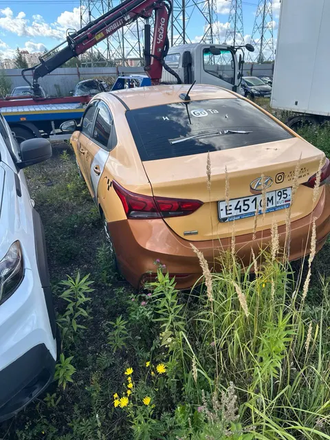 Автомобиль Hyundai solaris, год выпуска не установлен, г/н Е451СМ95.