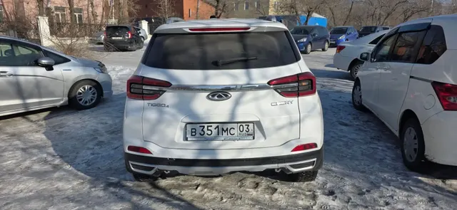 Транспортное средство Chery Tiggo 4, 2021 года выпуска, цвет - белый, идентификационный номер (VIN) LVVDB21B1MD210795, государственный регистрационный номер В351МС03.
