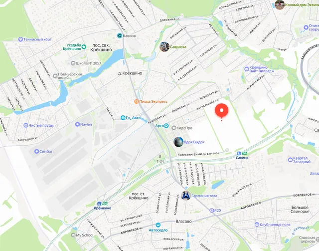 Аукцион на право заключения договора о комплексном развитии территорий нежилой застройки города Москвы, площадью 63,91 га, расположенных по адресу: г. Москва, район Внуково, около деревни Крёкшино