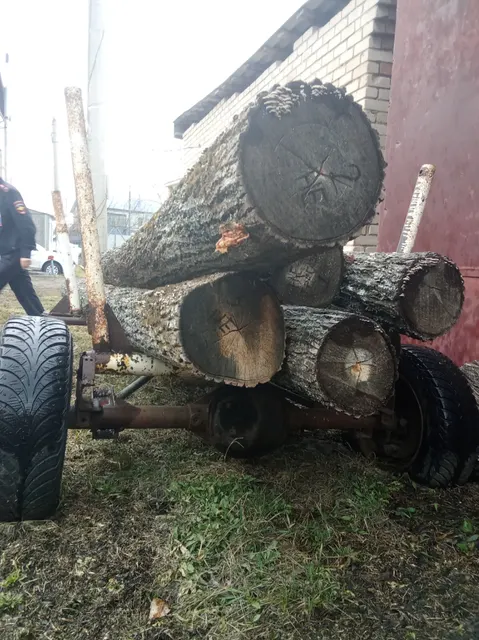 Самодельный прицеп без г/н
