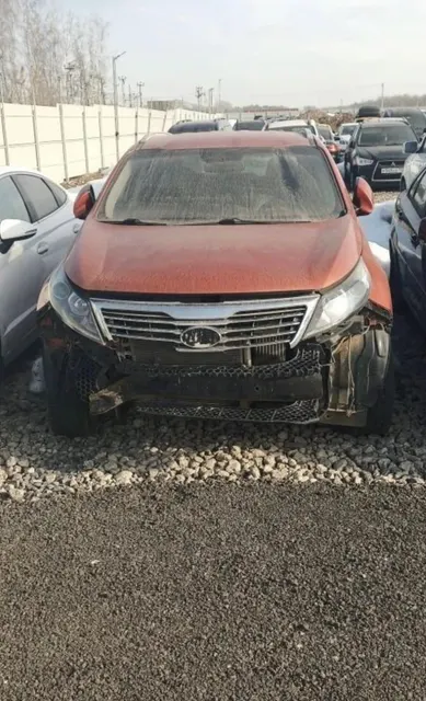 АМТС КIА SLS (SPORTAGE, SL, SLS), 2011гв, г/н В373ТК69, цвет оранжевый, VIN XWEPC813DC0000570