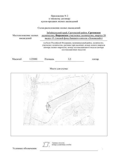 Право заключения договора купли-продажи лесных насаждений для обеспечения государственных и муниципальных нужд