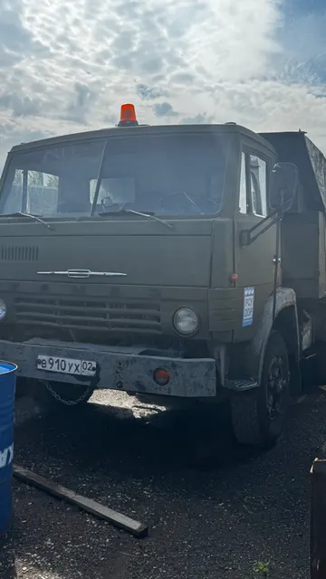 КАМАЗ 55111, идентификационный номер (VIN): XTC551110N2007014,  год выпуска: 1992, гос/номер В 910 УХ 02.