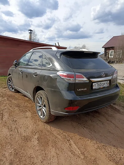 Легковой автомобиль LEXUS RX350 универсал, 2013 г.в., г/н Т760ОР43, цвет черный, VIN JTJBK 11A602033070