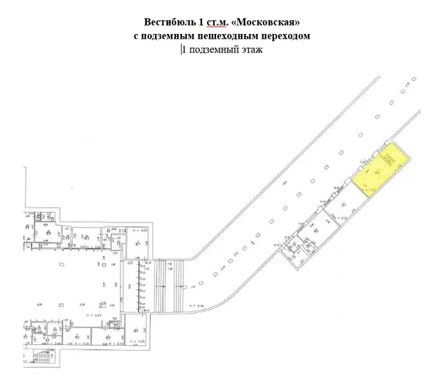 нежилое помещение 5-Н (ч.п. 1) площадью 31,4 кв. м., расположенное по адресу:  Санкт-Петербург, Московский проспект, сооружение 2, литера А, кадастровый номер 78:14:0000000:3024.