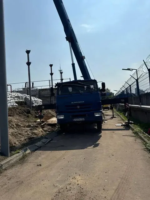 АМТС Специальный автокран БЕЗ МАРКИ KC-55713-1K-4, 2022 г.в., г/н У627KO797, цвет синий, VIN X89557131NAAH5470
