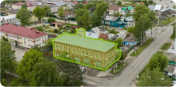 Продажа находящегося в фед. соб-сти объекта недвижимого имущества площадью 769 кв. метров (кадастровый номер 73:23:011418:74), являющегося объектом культурного наследия местного (муниципального) значения, по адресу: Российская Федерация, Ульяновская область, г.о. город Димитровград, г. Димитровград, ул. III Интернационала, двлд. 96, одновременно с находящимся в фед. соб-сти земельным участком площадью 591 кв. метр (кадастровый номер 73:23:011418:26).