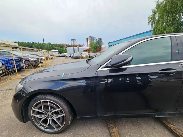 АМТС MERСEDES BENZ E 220 D, 2021гв, г/н М212ВМ799, цвет черный, VIN Z9M2130055L006593