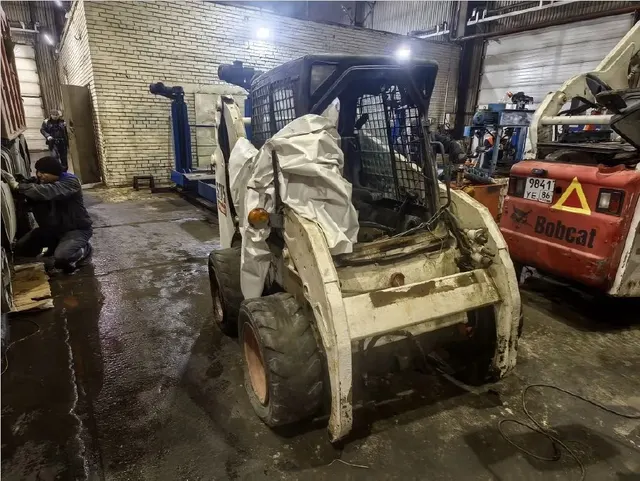 Мини погрузчик Bobcat S175, государственный регистрационный знак МА 4236 86