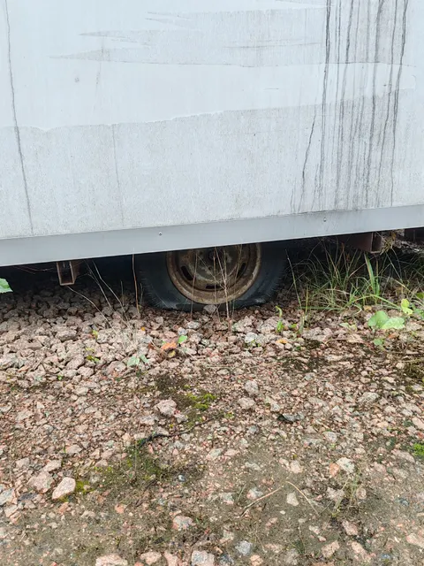 Автоприцеп белый ГРЗ ВО166978