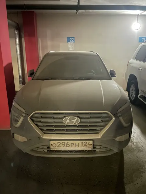 Легковой автомобиль универсал Hyundai Creta, 2021 г.в., г/н O296PH124, VIN Z94PF814DNR016437, номер кузова Z94PF814DNR016437, номер двигателя G4FGLW670486, цвет синий. Начальная цена продажи 1 759 200 руб. Задаток 263900 руб.