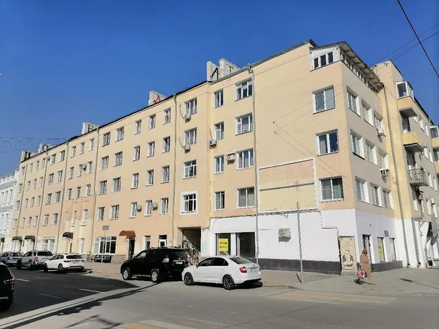 Нежилые помещения первого этажа и подвала пятиэтажного жилого здания  (кадастровый номер 02:55:010214:368) , расположенного по адресу: Республика Башкортостан, г. Уфа, Ленинский район, ул. Гоголя, д.56