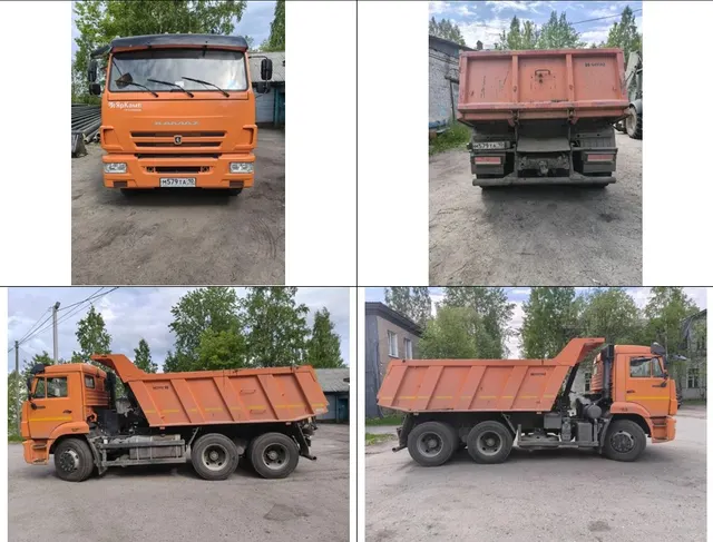 грузовой самосвал КАМАЗ Т2530, идентификационный номер (VIN) XTC651155K1414765, кузов (кабина, прицеп) №532050К2541857, шасси (рама) № XTC651155K1414765, 2019 года выпуска