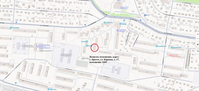 Нежилое помещение, нежилое, общей площадью 18,4 кв.м по адресу: Российская Федерация, Иркутская область, городской округ город Братск, город Братск, жилой район Центральный, улица Баркова, дом 17, помещение 1005, кадастровый номер 38:34:014501:5136