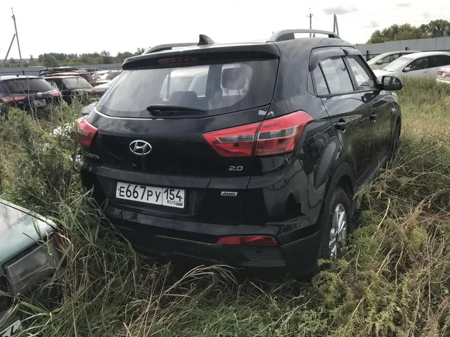 Реализация по прямому назначению: Автомобиль HYUNDAI CRETA,г/з Е667РУ154, VIN Z94G2813DHR037349, 2017 г.в ( черного цвета, ключи,документы отсутствуют, т. с без видимых повреждений)