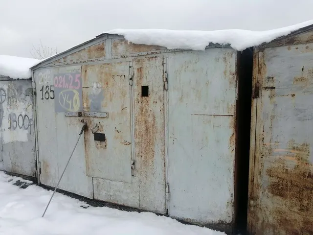 Металлический гараж
