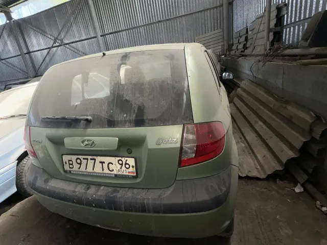 Автотранспортное средство HYUNDAI ГЕТС, г/н В977ТС96, г.в. 2007, VIN KMHBT51GP8U736083