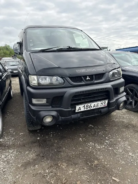 Автомобиль марки                             МИЦУБИСИ ДЕЛИКА Спасе Гир,                 г/н: А186АЕ49, Год выпуска: 2005  Цвет: чёрный                                                       Номер кузова: PD6W1002121                 (документы отсутствуют, ключи отсутствуют)