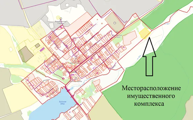 Имущественный комплекс:  квартира № 1 с кадастровым номером 43:35:360110:147, площадью 52,0 кв.м. квартира № 2 с кадастровым номером 43:35:360110:146, площадью 41,6 кв.м. квартира № 3 с кадастровым номером 43:35:360110:145, площадью 45,6 кв.м. квартира № 4 с кадастровым номером 43:35:360110:144, площадью 59,2 кв.м. Расположенных в многоквартирном доме с кадастровым номером 43:35:360110:141 по адресу Кировская область, Уржумский район, с. Буйское, ул. Красная, д. 67, с земельным участком