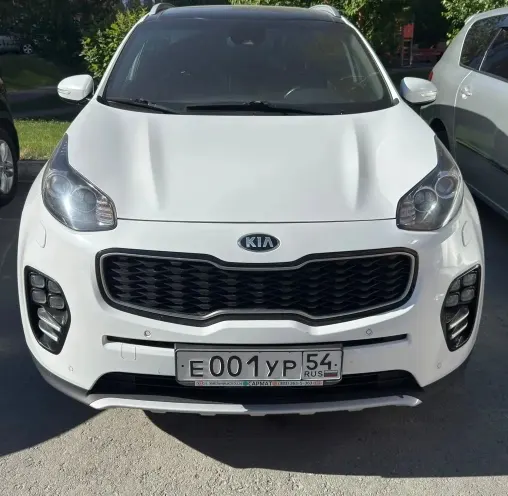 Легковой автомобиль KIA SLS (SPORTAGE,SL, SLS), 2016 г.в., г/н Е001УР54, VIN XWEPK816HG0000492,  цвет белый (арест)
