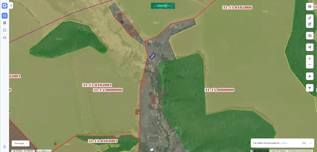 Продажа права на заключение договора аренды на земельный участок для целей, не связанных со строительством,  с кадастровым номером 31:15:0102006:131, площадью 750 кв. м, земли населенных пунктов, вид разрешенного использования – пчеловодство, расположенный по адресу: Российская Федерация, Белгородская область, муниципальный район Белгородский, Ериковское сельское поселение, х. Гремучий, ул. Луговая, земельный участок 23а