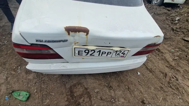 Автомобиль Nissan Bluebird, г/н Е921РР124, 2000г.в., № кузова QU14607170, после ДТП, комплектность и состояние не проверялась данное  имущество обращено в доход государства, (Документы отсутствуют)Находится в г. Красноярск-90% Повторная публикация в связи с отказом покупателя