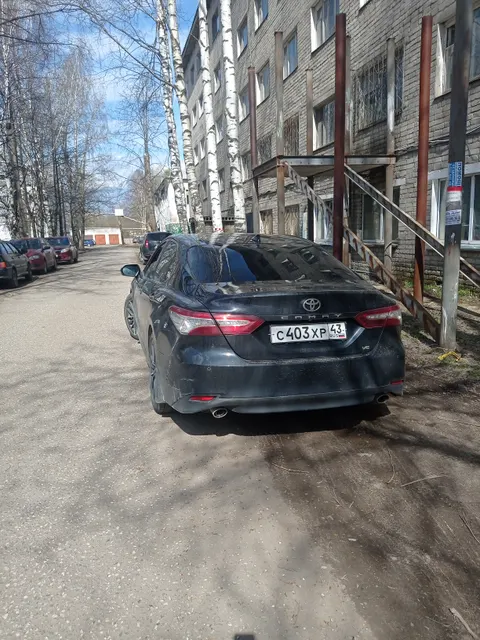 Легковой автомобиль марки Toyota CAMRY, 2019 г.в, г/н С403ХР43, цвет: черный металлик, VIN: XW7BFYHK90S128830