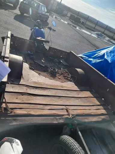 Самоходное транспортное средство на базе мотоцикла «Урал»