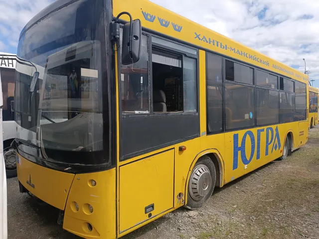 Автобус МАЗ 206068, государственный регистрационный знак  М 185 АТ 186