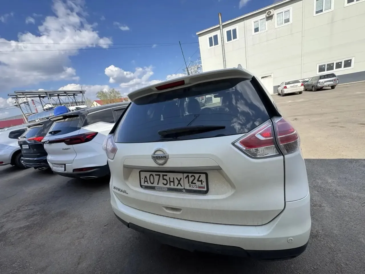 NISSAN X-TRAIL, VIN Z8NTBNT32ES040598, БЕЛЫЙ, гос. номер: А075НХ124, 2016 г.в.