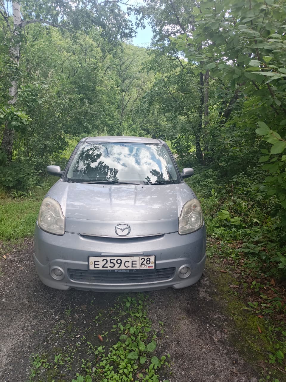 Легковой автомобиль, марки MAZDA VERISA, 2004 г.в., государственный номерной знак Е259СЕ28, цвет серый, идентификационный номер (VIN) ОТСУТСТВУЕТ, Шасси (рама) № ОТСУТСТВУЕТ, Кузов (кабина, прицеп) № DC5W100224, Свидетельство о регистрации ТС 28 56 №575098 от 15.03.2018г.